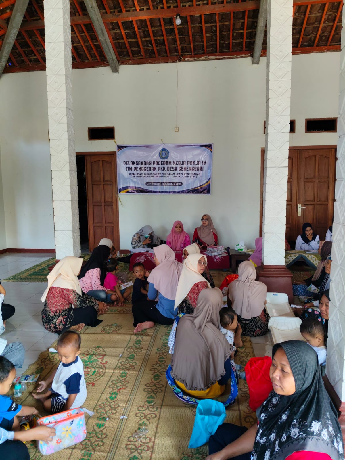 SOSIALISASI DUKUNGAN TP PKK DALAM UPAYA PENCEGAHAN DAN PENANGGULANGAN PENYAKIT TBC